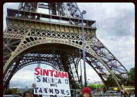 Funcionários do TJAM aderem greve diretamente de Paris
