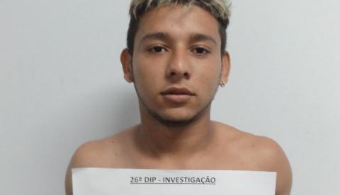 Renan é preso após trocar tiros com a Polícia no Monte das Oliveiras