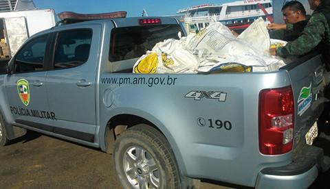 Carga de 626 kg de pirarucu é apreendida