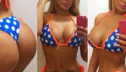  Andressa Urach impressiona com curvas generosas