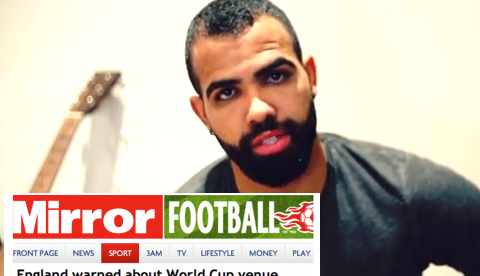 Ex-jogador da Seleção Brasileira esclarece mal-entendido sobre Manaus criado por Jornal inglês