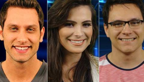 Eliéser, Kamilla e Ivan estão no paredão