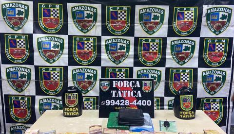 Traficante é preso com bolada em dinheiro em casa de forró em Manaus