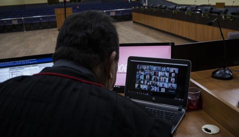 TJAM realiza solenidade on-line para posse de novos dirigentes 