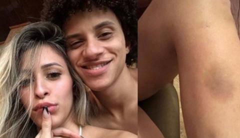 Ex-namorada de Gabriel do Borel diz que foi agredida a 'bicudas'