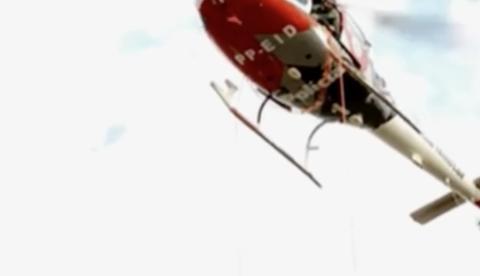 Morre policial que caiu de helicóptero durante treinamento 