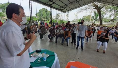 Braga inaugura obras de pavimentação e mobilidade urbana em Rio Preto da Eva