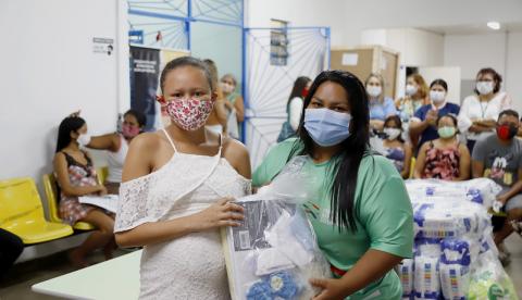 Ações sociais do ‘Abraço Solidário’ chegam a policlínica da Compensa