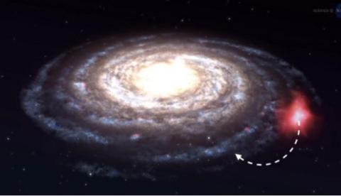 Nuvem de gás colidirá com Via Láctea e choque deve criar novas estrelas