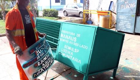Mais de 1.200 mil pontos de lixeiras viciadas foram desativados em Manaus 