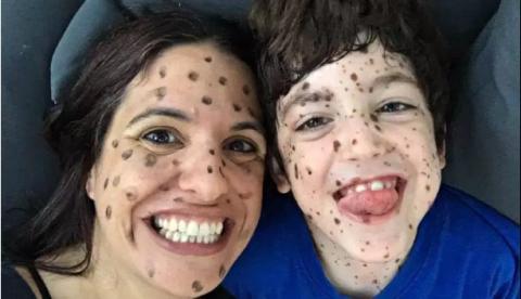 Mãe dá uma resposta poderosa à mulher que zombou de seu filho