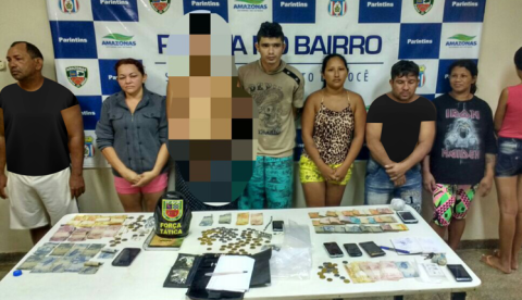 Seis pessoas são presas em flagrante durante operação no AM