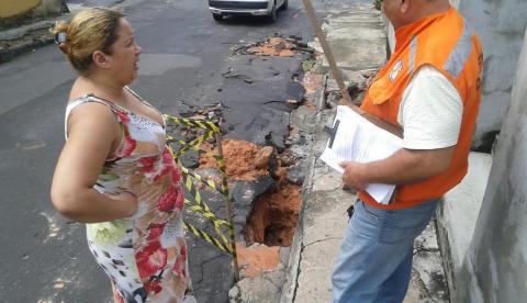 Sobe para 16 número de ocorrências registradas pela Defesa Civil em Manaus  