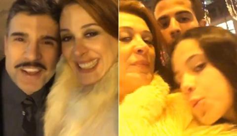 Cláudia Raia festeja os 50 anos muito bem acompanhada em Paris