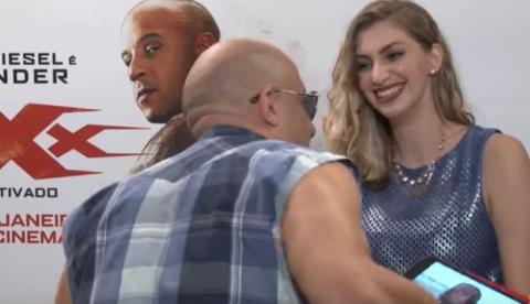 Vin Diesel tem Facebook invadido após polêmica com brasileira