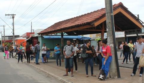 130 mil pessoas foram prejudicadas por paralisação de ônibus em Manaus