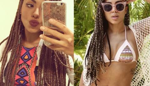 Anitta muda radicalmente visual e fica a cara de Gabi Flor do BBB17