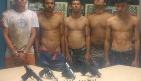 Após perseguição, grupo é preso com armas de uso restrito em Manaus