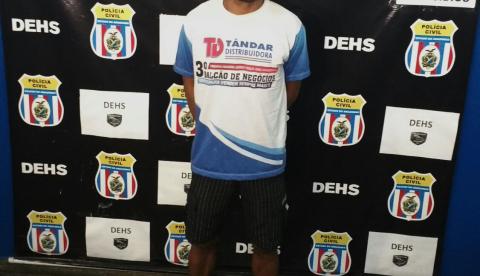 Em Manaus, 'Bodão' é preso suspeito de estuprar e matar comerciante 