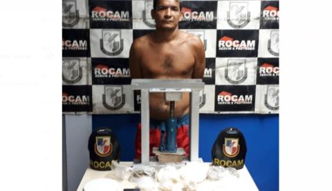 Polícia prende 'Chico Grosso' e desmonta laboratório de drogas em Manaus