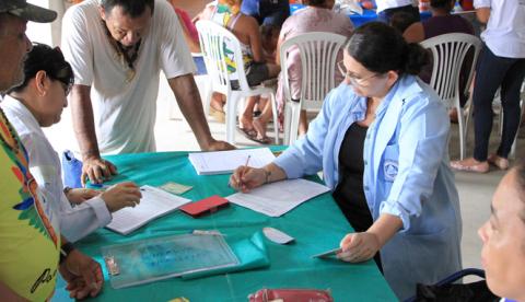 Comunidade Parque das Nações Indígenas recebe serviços sociais e de saúde no Dia do Índio