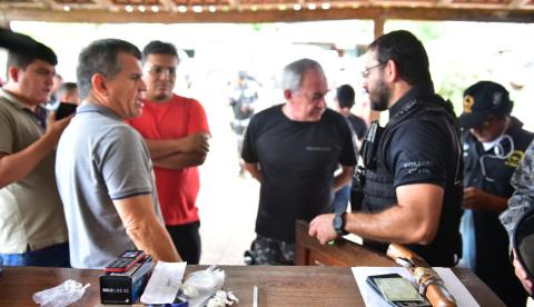 Três pessoas são presas durante operação de combate ao tráfico no Amazonas