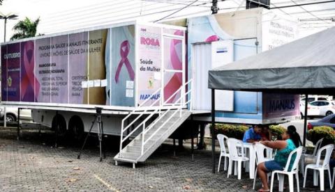  ‘Prefeitura + Presente’ oferta emissão de RG e serviços da carreta da mulher em Manaus 