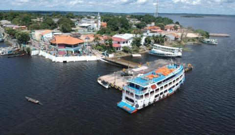 Porto de Nhamundá é reinaugurado após obras de reforma e ampliação 