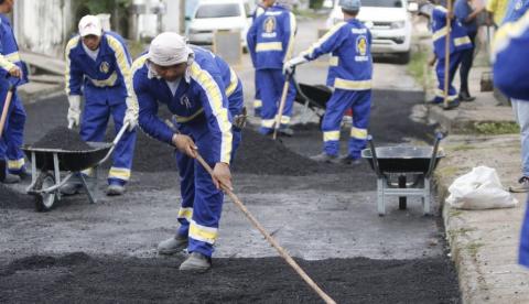 Mais de 50 ruas recebem obras de infraestrutura na zona norte de Manaus