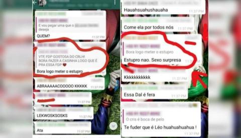 Universitárias denunciam colegas que incitam estupro pelo WhatsApp