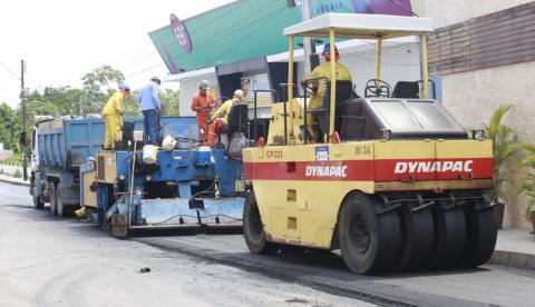 Obras de recuperação do sistema viário de Manaus geram mais de 1,3 mil empregos 
