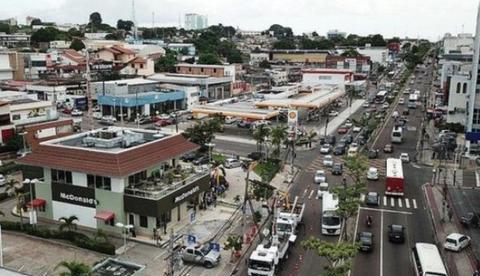 Trecho de rua é interditado para simulação de emergência e altera trânsito em Manaus