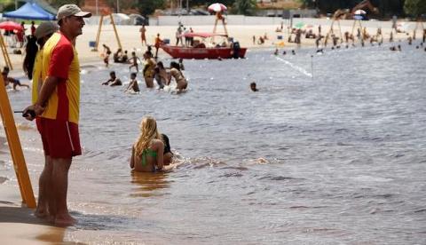 Acesso à Praia da Ponta Negra será interrompido a partir deste domingo em Manaus