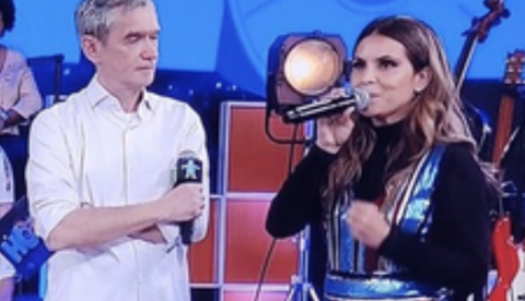 Internautas criticam Aline Barros após cantora 'pregar' em programa da Globo 