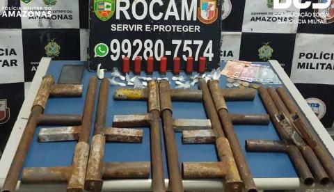 Homem é preso com armas de fogo e drogas no residencial Viver Melhor I
