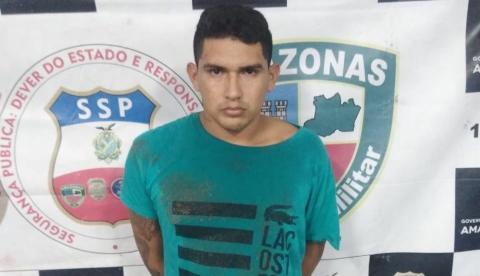 'Foi sem querer', diz suspeito de assaltar com faca ônibus em Manaus