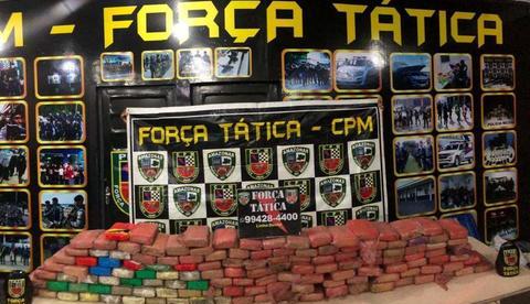 Polícia apreende mais de 130kg de drogas dentro de residência em Manaus 