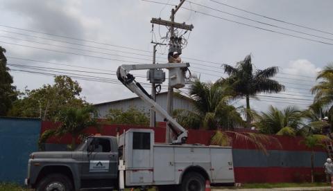 Dono de fábrica é notificado por furto de energia em Manaus
