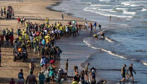 Ministro da Defesa diz que não é possível saber a quantidade de óleo que ainda pode atingir o País