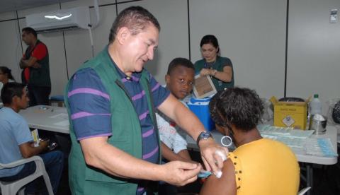 Venezuelanos recebem atendimentos de saúde em Manaus