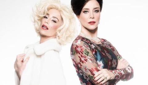 Danielle Winits e Christine Fernandes encenam 'Parabéns Senhor Presidente' no Teatro Amazonas