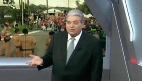 Datena questiona se Lula foi preso para não se candidatar e dá o que falar na web 