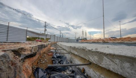 Obras avançam no Distrito Industrial e alteram o trânsito em Manaus