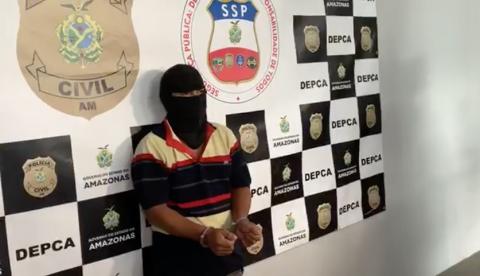 Homem é preso suspeito de estuprar enteada desde os 6 anos em Manaus