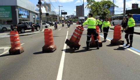 Avenidas são interditadas para obras nesse feriado em Manaus