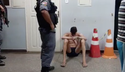 Em Manaus: Pai chama a polícia para prender filho que tentava furtá-lo
