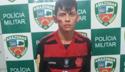 Jovem é baleado e preso ao atirar contra policiais durante perseguição em Manaus