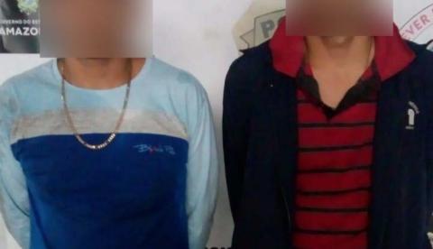 Dupla tenta fugir da polícia mas acaba presa com moto roubada em Manaus