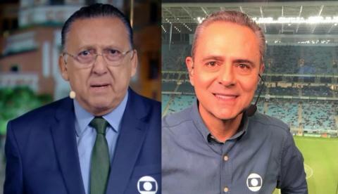 Após infarto de Galvão Bueno, Globo recruta Luis Roberto às pressas para final da Libertadores