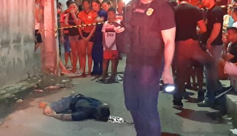 Homem corre para fugir da morte mas acaba sendo executado em Manaus